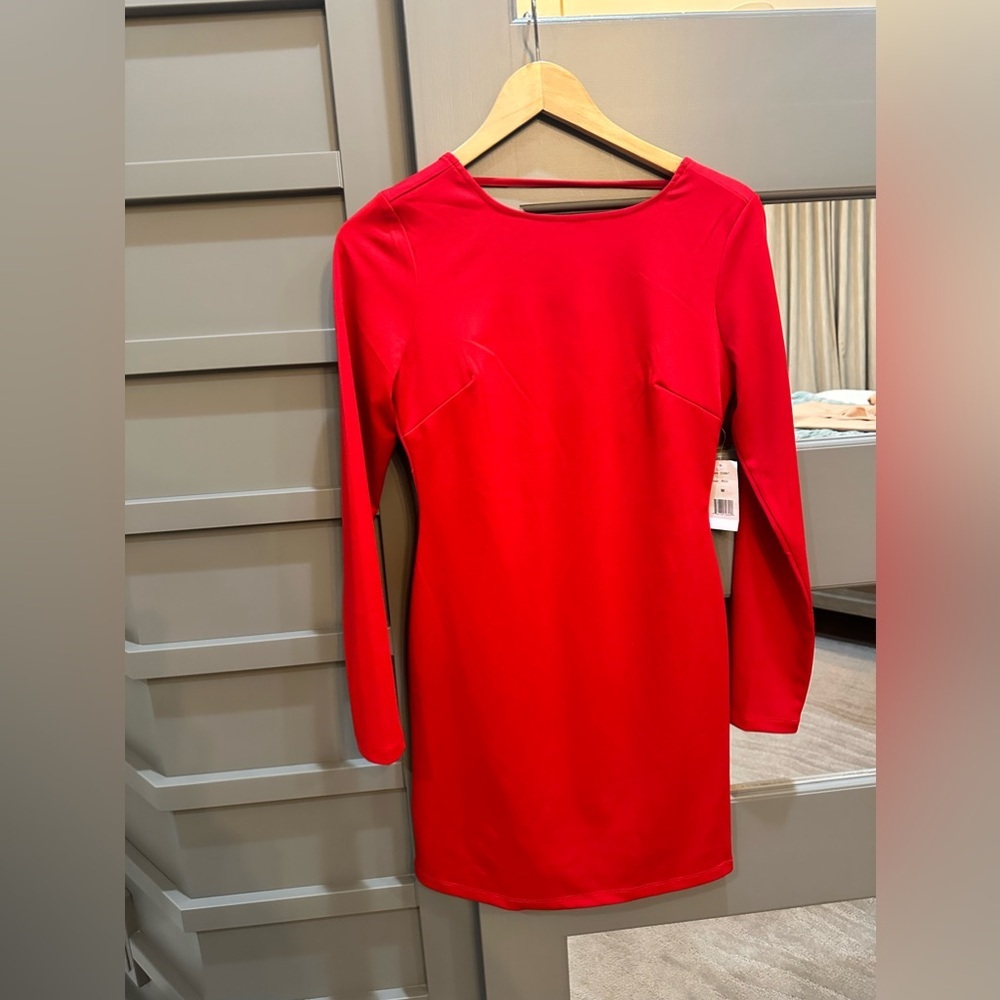 Alexia Admor Red Bodycon Dress NWT Size Medium